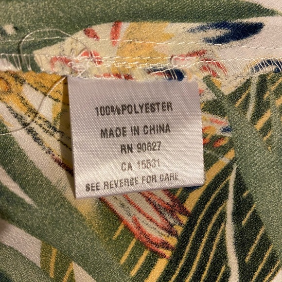 VIOLET RUBY sleeveless TROPICAL FLORAL maxi dress, contrasting, M-L - Picture 5 of 9